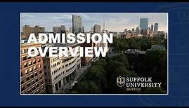 Undergraduate Admission Overview