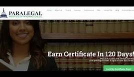 Paralegal Institute Overview/ How to earn your Paralegal Certificate in 120 days