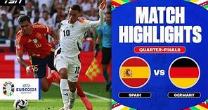 Spain vs. Germany Quarter-finals Full Highlights | EURO2024