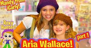 ARIA WALLACE Interview PART 1 MANDY from iCARLY and ROXY HUNTER with PIPER REESE! (PipersPicks #027)