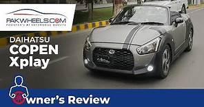 Daihatsu Copen X Play 2015 | Owner's Review: Price, Specs & Features | PakWheels