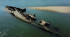 歐洲大旱多瑙河逾20艘二戰沉船重見天日 殘留炸藥影響航運[影] | 國際 | 中央社 CNA
