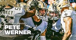 Pete Werner 2023 NFL Season Highlights | New Orleans Saints