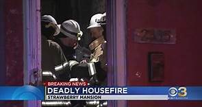 Fire kills man in Philadelphia's Strawberry Mansion neighborhood