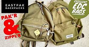 Eastpak backpacks: tough, lightweight, inexpensive and useful!