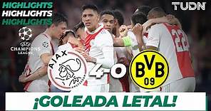 Highlights | Ajax 4-0 Dortmund | Champions League 21/22 - J3 | TUDN