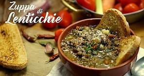 Sopa de Lentejas Estilo Italiano / Zuppa di Lenticchie