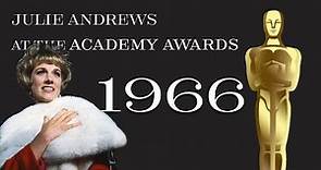 Julie Andrews at the 38th Academy Awards 1966 - Oscar Nomination for The Sound of Music
