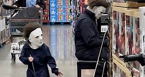 Michael Myers goes to Costco