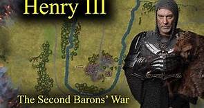 King Henry III of England and his War with the Barons'