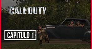 Call Of Duty (1) 2003 | PC HD Gameplay en Español Capitulo 1 | Campaña Estadounidense