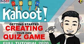 KAHOOT FULL TUTORIAL 2020 (GETTING STARTED: CREATING ACCOUNT AND QUIZ GAME)
