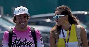 Fernando Alonso presenta a su nueva novia