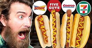 Who Makes The Best Hot Dog? Taste Test