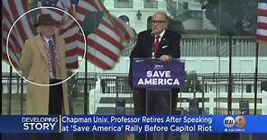 Dr. John Eastman, Chapman Professor Who Spoke At Pro-Trump Rally Before Capitol Riot, Retires