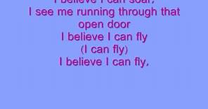 R.Kelly-I believe I can fly With Lyrics