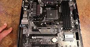 ASRock B450M Pro4 Motherboard Quick Look