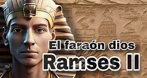 ¡El Faraón dios¡ Ramses II el grande.