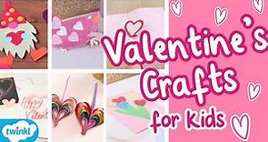 10 Easy DIY Valentine's Day Crafts for Kids | Valentine's Gifts Kids Can Make
