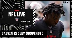 BREAKING: Calvin Ridley suspended indefinitely for betting on NFL games | NFL Live