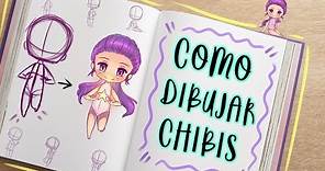 COMO DIBUJAR CHIBIS/TUTORIAL/ROSA PRIETO DRAW