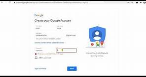 How to setup a Google Account for your child under 13