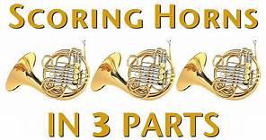 Orchestration Tip: Scoring Horns in 3 Parts