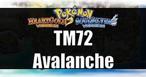 Pokemon Heart Gold & Soul Silver - Where to get TM72 Avalanche