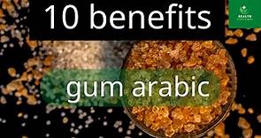 10 benefits of gum arabic | gum arabic | Health Templewas