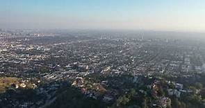 Hollywood Hills, California - 4K Drone Footage
