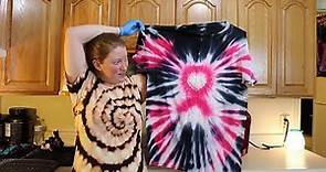 Breast Cancer Awareness Month Tie Dye T-Shirt Reveal! 5 more Tie Dye T-Shirt Reveals Inside!!!