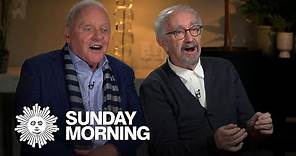 Anthony Hopkins and Jonathan Pryce on "The Two Popes"