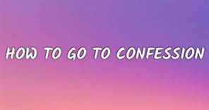 Sabrina Carpenter - How To Go To Confession (Lyrics) (From the Disney+ Original Movie 'Clouds')