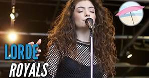 Lorde - Royals (Live at the Edge)