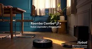 Robot aspirador y friegasuelos Roomba Combo j7+, el primer dos en uno completamente autónomo