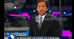 Sismo en Córdoba - Telefe Noticias