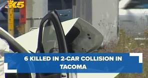 6 killed, 3 injured in 2-car collision on SR 509 in Tacoma