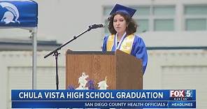 Chula Vista High Seniors Graduate In-Person