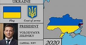 Ukraine Modern History (1917-2020) Every Year. История Украины.