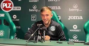 Dylan Vente reflects on his Hibs debut