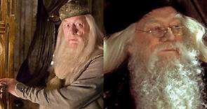 Las dos caras que tuvo 'Dumbledore' en el cine: Michael Gambon y Richard Harris