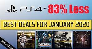 PS4 Game Deals - South Africa (Jan 2020)