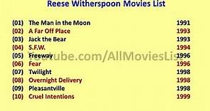 Reese Witherspoon Movies List