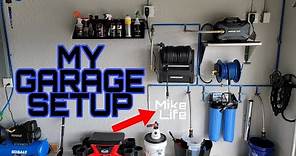 My Obsessed Garage Themed Pressure Washer Garage Setup.