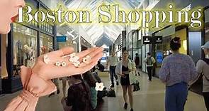 Boston Prudential Center Shopping Walk 🛍 · 4K HDR