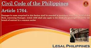 Civil Code of the Philippines, Article 1764