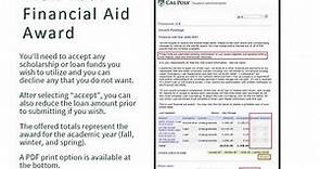 How to View Your Financial Aid Awards