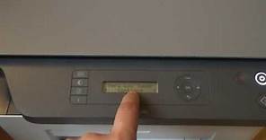 How to reset HP Laser MFP 135a 135w 135r 137fnw - Toner very Low