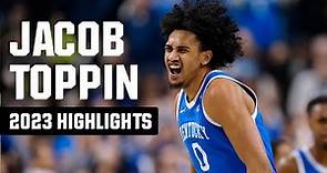 Jacob Toppin 2023 NCAA tournament highlights