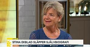 Skådespelerskan Stina Ekblad debuterar som författare - Nyhetsmorgon (TV4)